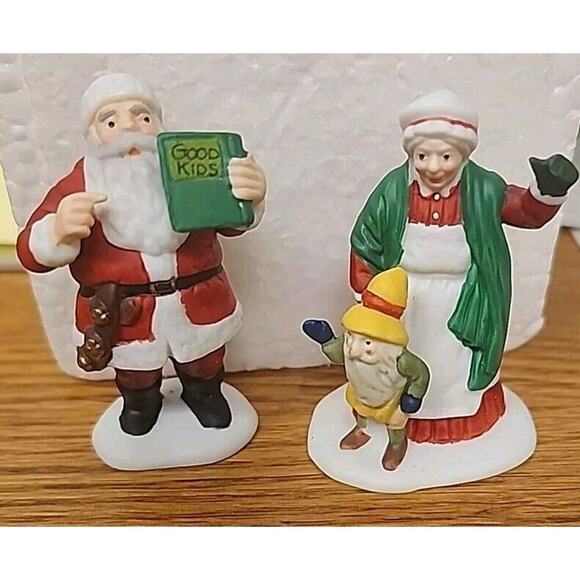 Department 56 The Heritage Collection Santa & Mrs. Claus NIB - Picture 1 of 5